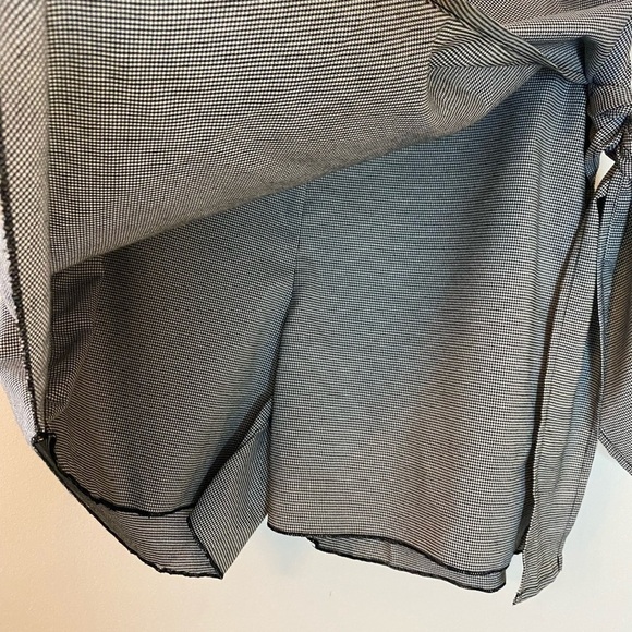NWT Free People Movement Houndstooth Wrap Skort - Picture 6 of 11